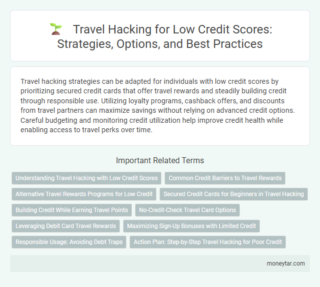 Travel Hacking for Low Credit Scores: Strategies, Options, and Best Practices