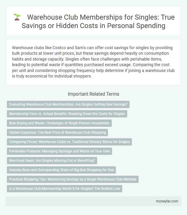 Warehouse Club Memberships for Singles: True Savings or Hidden Costs in Personal Spending