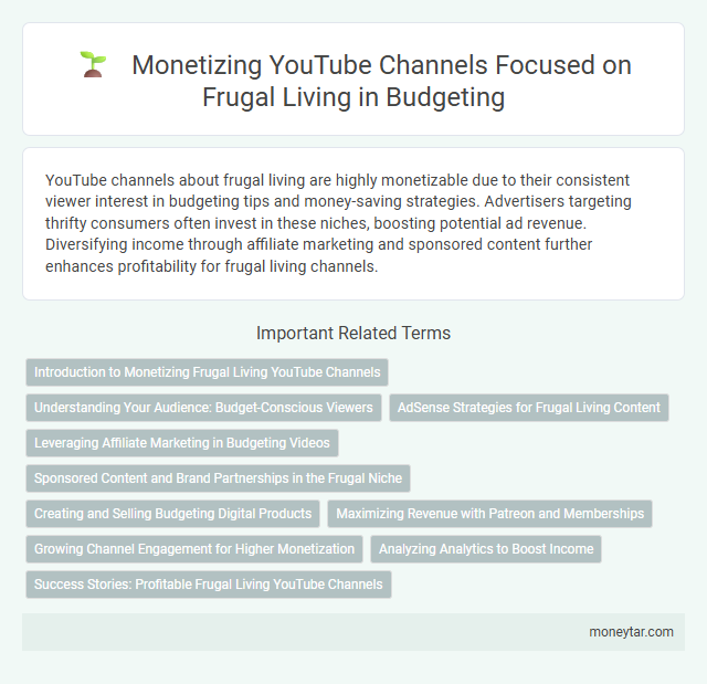 Monetizing YouTube Channels Focused on Frugal Living in Budgeting