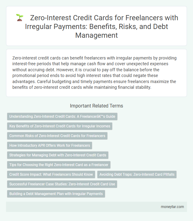 Zero-Interest Credit Cards for Freelancers with Irregular Payments: Benefits, Risks, and Debt Management