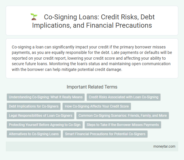 Co-Signing Loans: Credit Risks, Debt Implications, and Financial Precautions