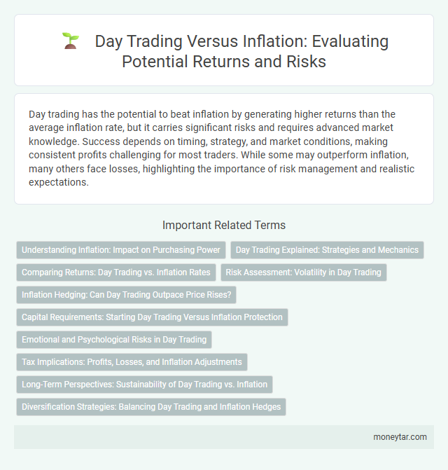 Day Trading Versus Inflation: Evaluating Potential Returns and Risks
