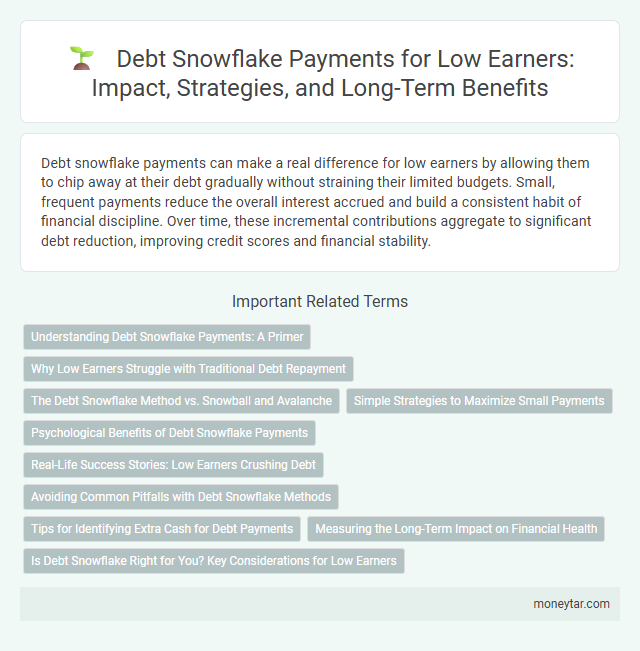 Debt Snowflake Payments for Low Earners: Impact, Strategies, and Long-Term Benefits