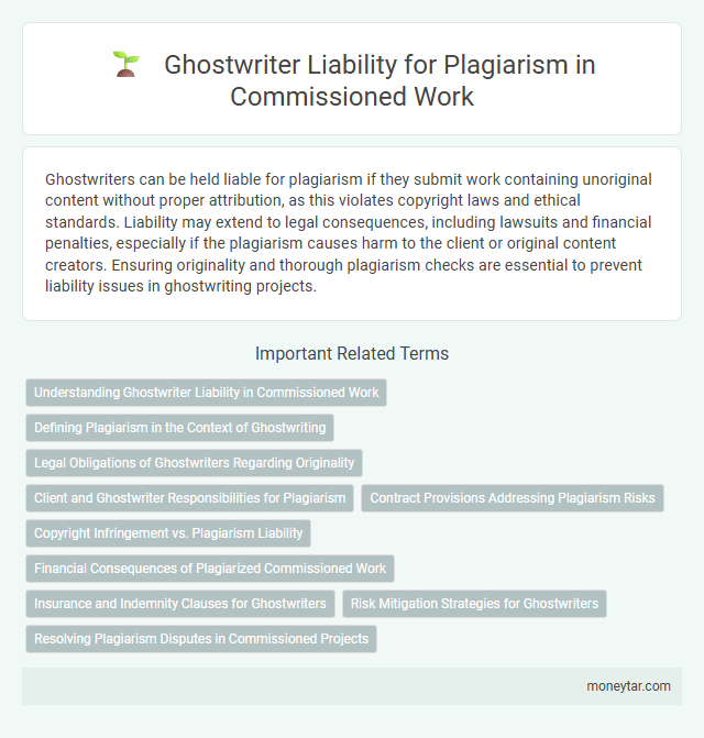 Ghostwriter Liability for Plagiarism in Commissioned Work
