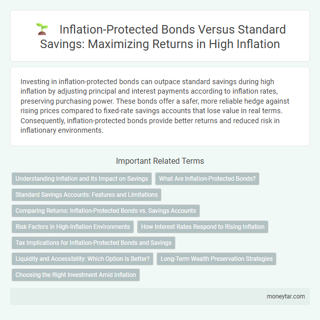 Inflation-Protected Bonds Versus Standard Savings: Maximizing Returns in High Inflation