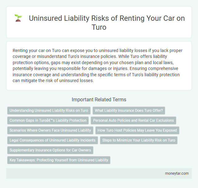 Uninsured Liability Risks of Renting Your Car on Turo