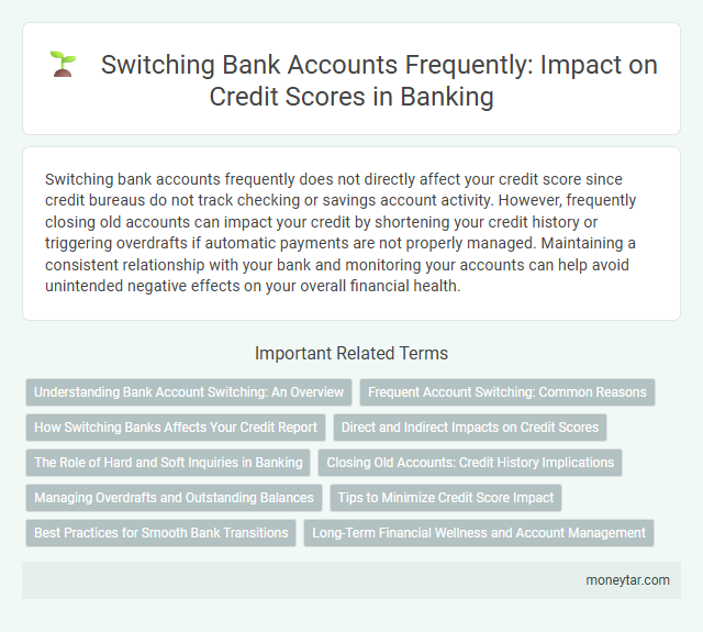 Switching Bank Accounts Frequently: Impact on Credit Scores in Banking
