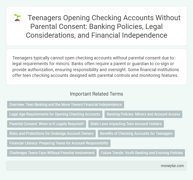 Teenagers Opening Checking Accounts Without Parental Consent: Banking Policies, Legal Considerations, and Financial Independence