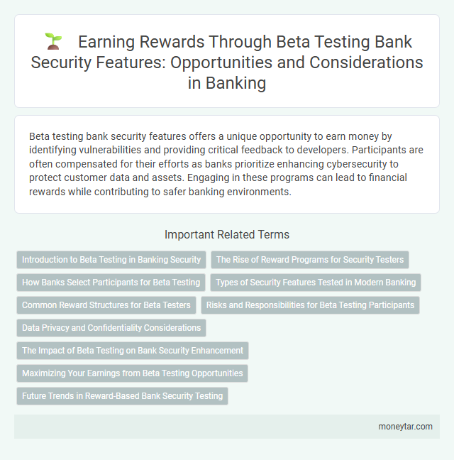 Earning Rewards Through Beta Testing Bank Security Features: Opportunities and Considerations in Banking