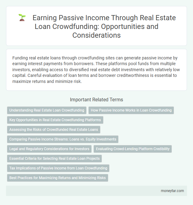 Earning Passive Income Through Real Estate Loan Crowdfunding: Opportunities and Considerations