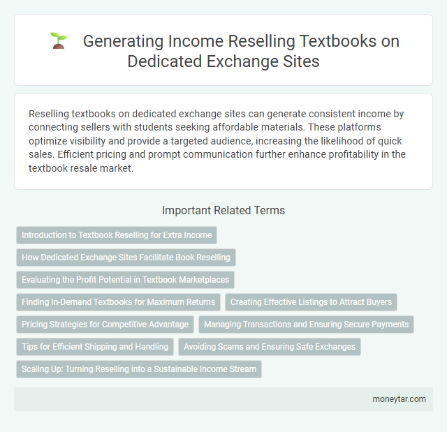 Generating Income Reselling Textbooks on Dedicated Exchange Sites