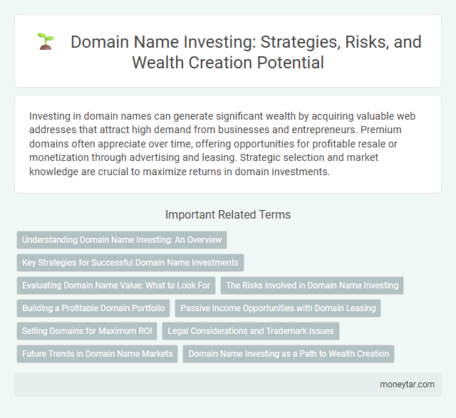 Domain Name Investing: Strategies, Risks, and Wealth Creation Potential