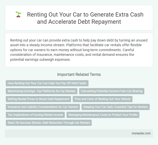 Renting Out Your Car to Generate Extra Cash and Accelerate Debt Repayment