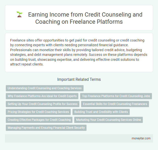 Earning Income from Credit Counseling and Coaching on Freelance Platforms