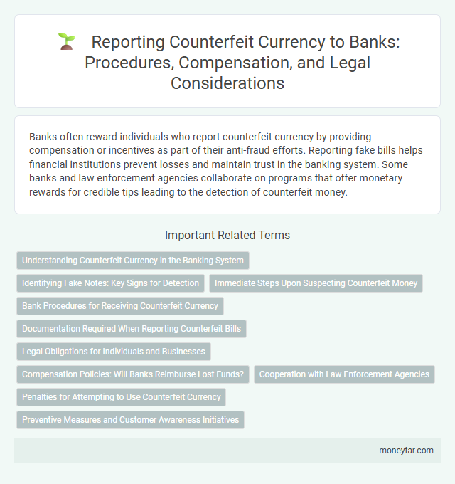 Reporting Counterfeit Currency to Banks: Procedures, Compensation, and Legal Considerations