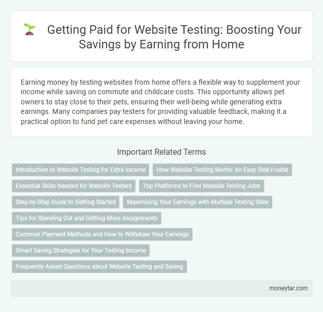 Getting Paid for Website Testing: Boosting Your Savings by Earning from Home