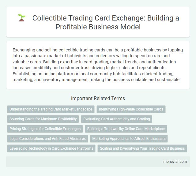 Collectible Trading Card Exchange: Building a Profitable Business Model