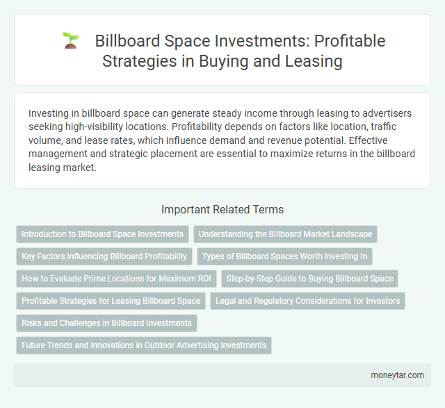 Billboard Space Investments: Profitable Strategies in Buying and Leasing