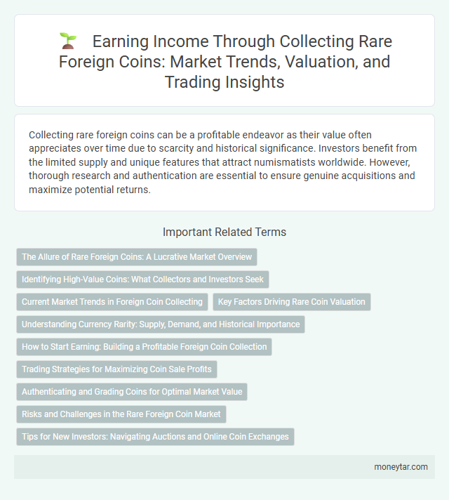 Earning Income Through Collecting Rare Foreign Coins: Market Trends, Valuation, and Trading Insights