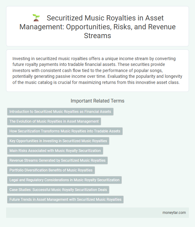 Securitized Music Royalties in Asset Management: Opportunities, Risks, and Revenue Streams