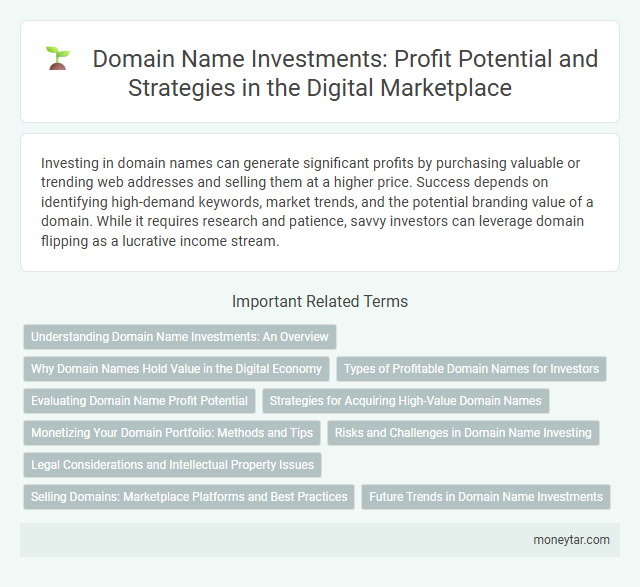 Domain Name Investments: Profit Potential and Strategies in the Digital Marketplace