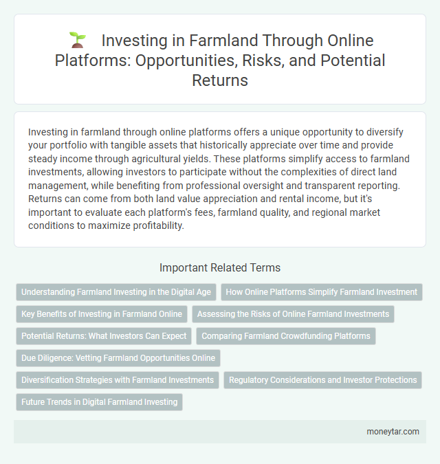 Investing in Farmland Through Online Platforms: Opportunities, Risks, and Potential Returns