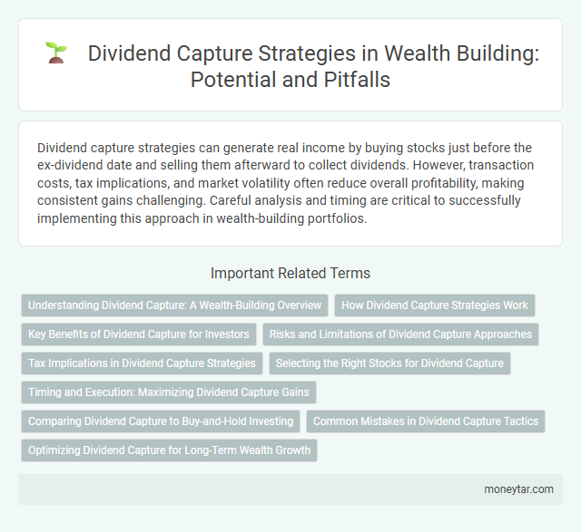 Dividend Capture Strategies in Wealth Building: Potential and Pitfalls