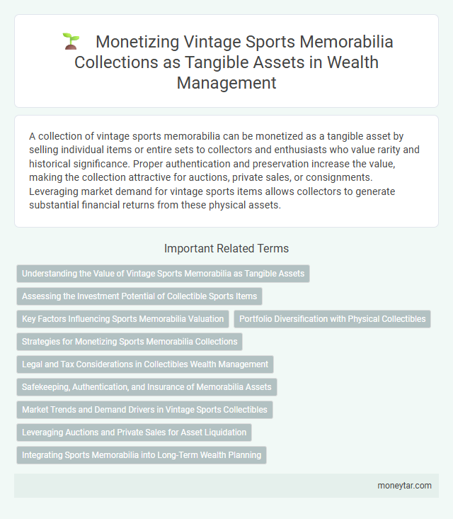 Monetizing Vintage Sports Memorabilia Collections as Tangible Assets in Wealth Management