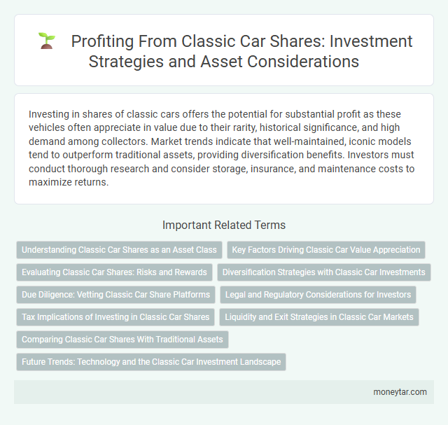 Profiting From Classic Car Shares: Investment Strategies and Asset Considerations