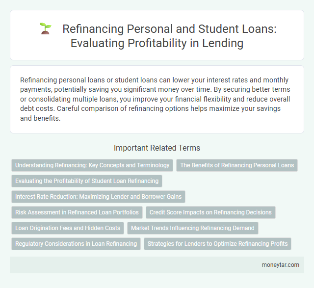 Refinancing Personal and Student Loans: Evaluating Profitability in Lending