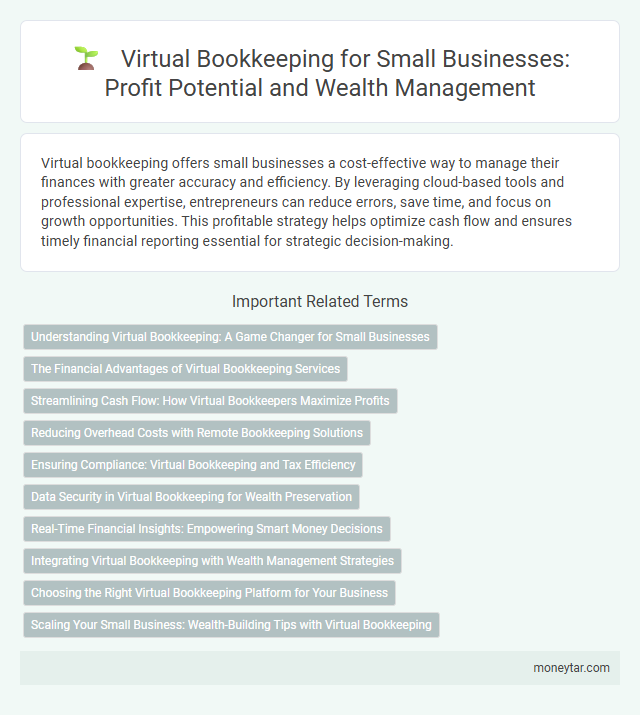 Virtual Bookkeeping for Small Businesses: Profit Potential and Wealth Management