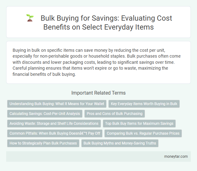 Bulk Buying for Savings: Evaluating Cost Benefits on Select Everyday Items