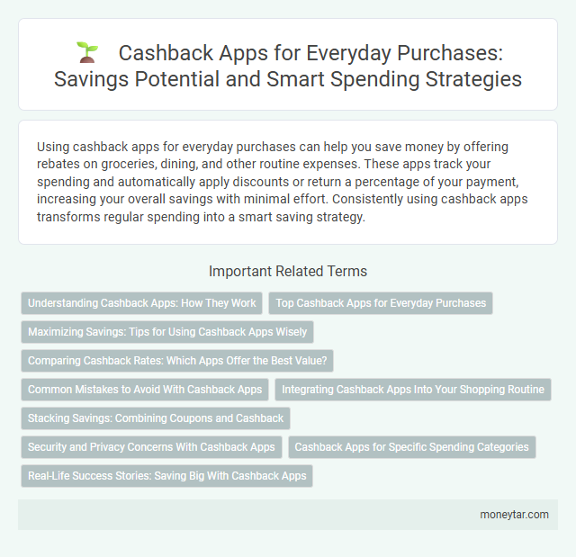 Cashback Apps for Everyday Purchases: Savings Potential and Smart Spending Strategies