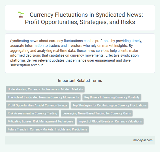 Currency Fluctuations in Syndicated News: Profit Opportunities, Strategies, and Risks