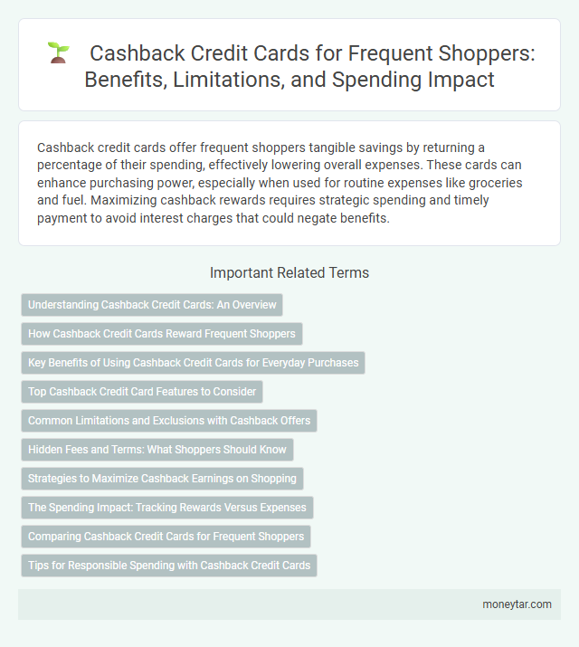 Cashback Credit Cards for Frequent Shoppers: Benefits, Limitations, and Spending Impact