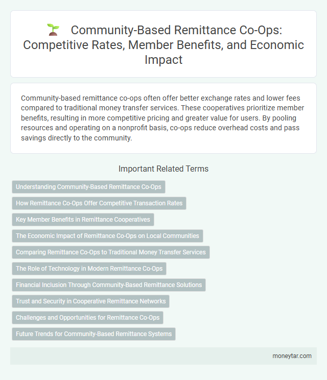 Community-Based Remittance Co-Ops: Competitive Rates, Member Benefits, and Economic Impact