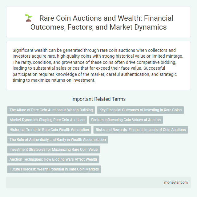Rare Coin Auctions and Wealth: Financial Outcomes, Factors, and Market Dynamics