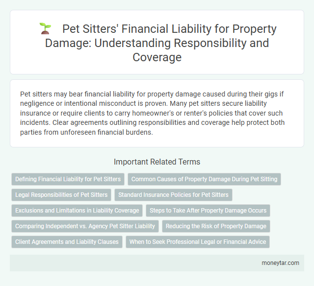 Pet Sitters' Financial Liability for Property Damage: Understanding Responsibility and Coverage