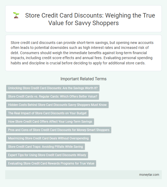 Store Credit Card Discounts: Weighing the True Value for Savvy Shoppers