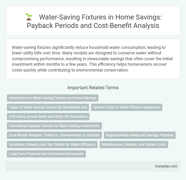 Water-Saving Fixtures in Home Savings: Payback Periods and Cost-Benefit Analysis