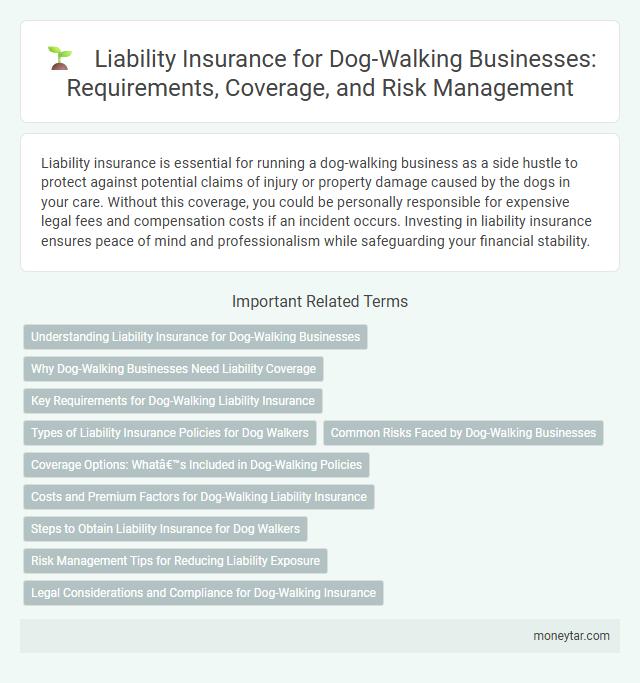 Liability Insurance for Dog-Walking Businesses: Requirements, Coverage, and Risk Management