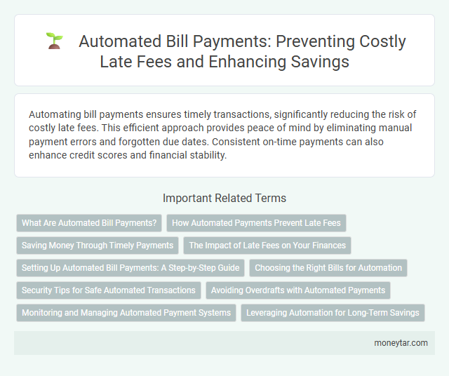 Automated Bill Payments: Preventing Costly Late Fees and Enhancing Savings