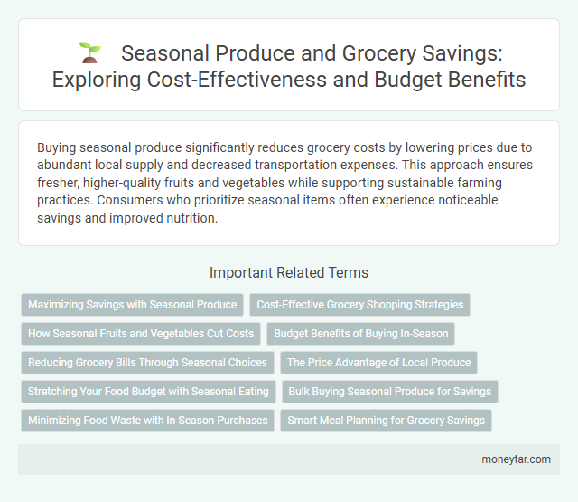Seasonal Produce and Grocery Savings: Exploring Cost-Effectiveness and Budget Benefits