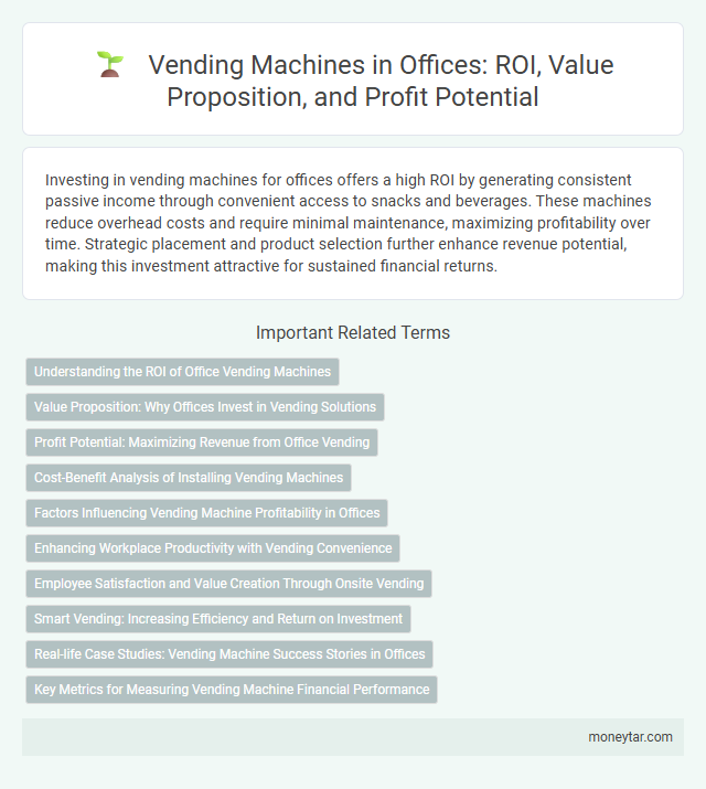 Vending Machines in Offices: ROI, Value Proposition, and Profit Potential