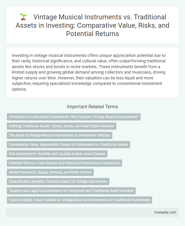 Vintage Musical Instruments vs. Traditional Assets in Investing: Comparative Value, Risks, and Potential Returns