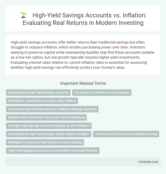 High-Yield Savings Accounts vs. Inflation: Evaluating Real Returns in Modern Investing