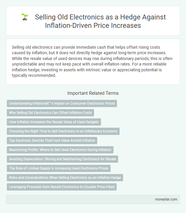 Selling Old Electronics as a Hedge Against Inflation-Driven Price Increases