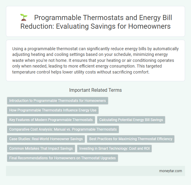 Programmable Thermostats and Energy Bill Reduction: Evaluating Savings for Homeowners