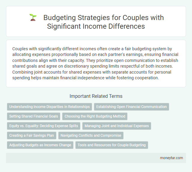 Budgeting Strategies for Couples with Significant Income Differences