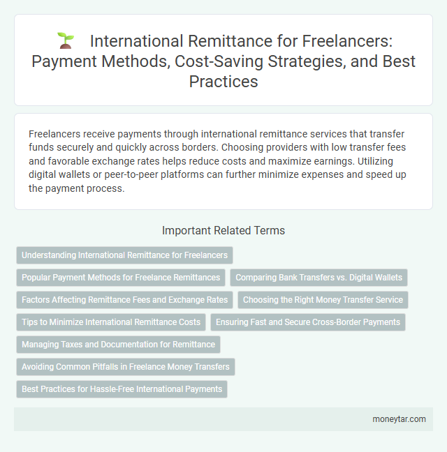 International Remittance for Freelancers: Payment Methods, Cost-Saving Strategies, and Best Practices
